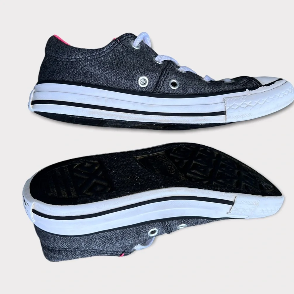 Converse Chuck Taylor All Star Madison Sneakers Dark Gray Knit 659241F Size …